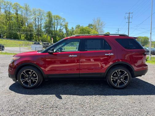 Ruby Red Metallic Tinted Clearcoat 2013 Ford Explorer Sport