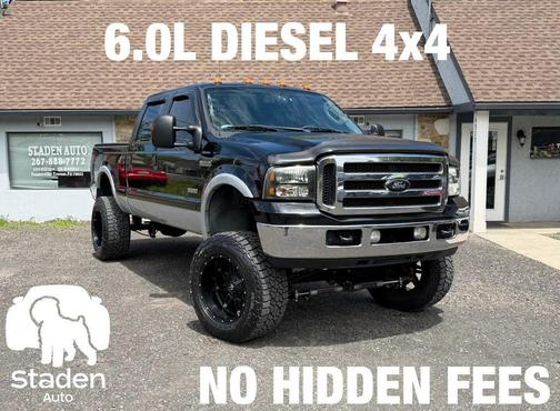 Black Clearcoat 2007 Ford F-250 Lariat