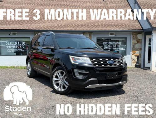 Shadow Black 2016 Ford Explorer XLT