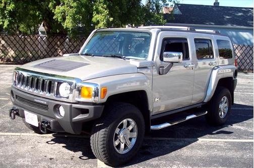 Gray 2006 Hummer H3 Base