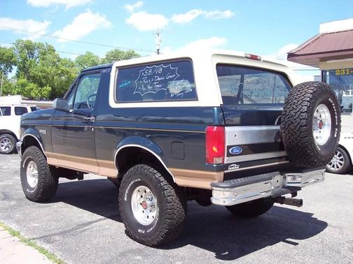 Dark Green 1994 Ford Bronco Eddie Bauer
