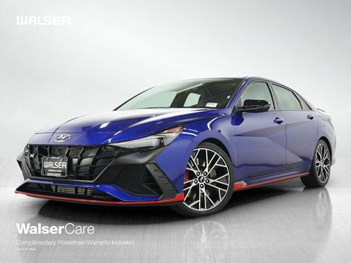 Intense Blue 2023 Hyundai ELANTRA N