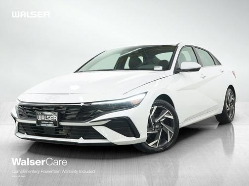 Serenity White 2024 Hyundai ELANTRA SEL