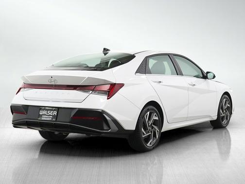 Serenity White 2024 Hyundai ELANTRA SEL