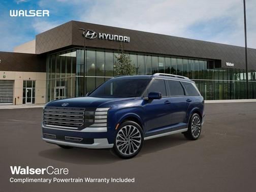 Pacific Sapphire Pearl 2027 Hyundai Palisade Hybrid Calligraphy