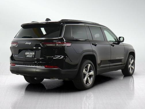 Diamond Black Crystal Pearlcoat 2021 Jeep Grand Cherokee L Limited