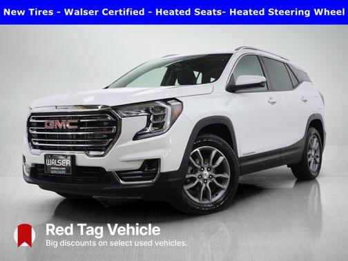 Summit White 2024 GMC Terrain SLT