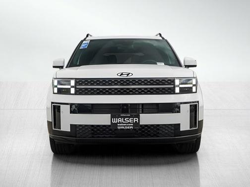 Serenity White 2026 Hyundai SANTA FE HEV Calligraphy