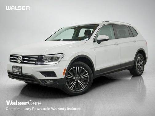 Pure White 2018 Volkswagen Tiguan 2.0T SE