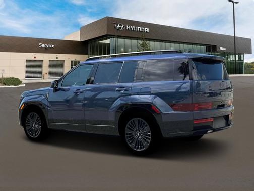 Atlantis Blue 2026 Hyundai SANTA FE HEV Calligraphy