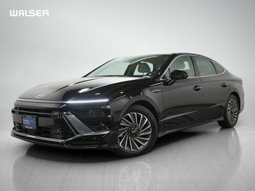 Abyss Black 2025 Hyundai SONATA Hybrid SEL