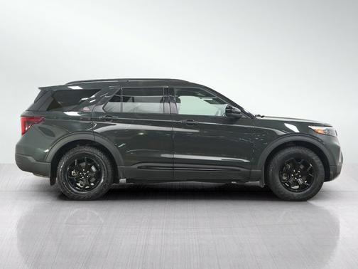 FORGED GREEN METALLIC 2024 Ford Explorer Timberline