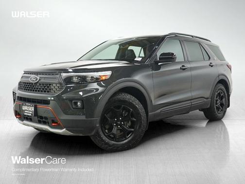 FORGED GREEN METALLIC 2024 Ford Explorer Timberline