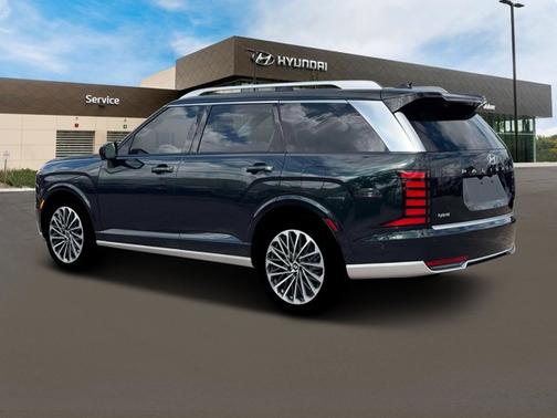 Robust Emerald Pearl 2026 Hyundai Palisade Hybrid Calligraphy