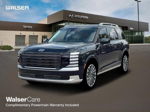 Robust Emerald Pearl 2026 Hyundai Palisade Hybrid Calligraphy