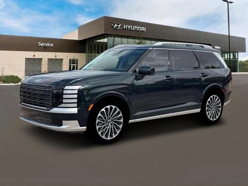 Robust Emerald Pearl 2026 Hyundai Palisade Hybrid Calligraphy