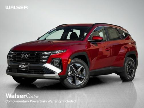 Ultimate Red 2026 Hyundai TUCSON Hybrid SEL