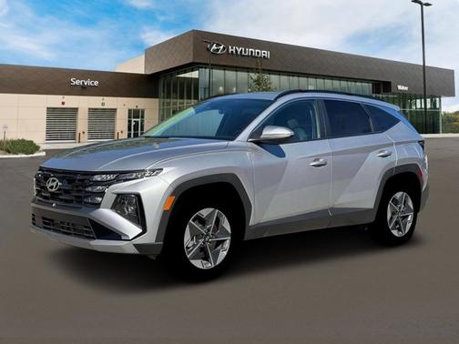 Shimmering Silver 2026 Hyundai TUCSON Hybrid SEL Convenience