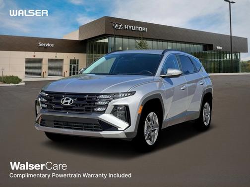 Shimmering Silver 2026 Hyundai TUCSON Hybrid SEL Convenience