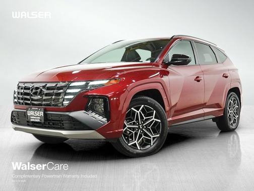 Red Crimson 2022 Hyundai TUCSON N Line