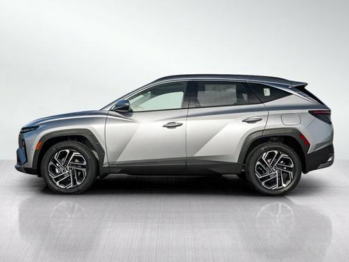 Shimmering Silver 2026 Hyundai TUCSON Hybrid Limited