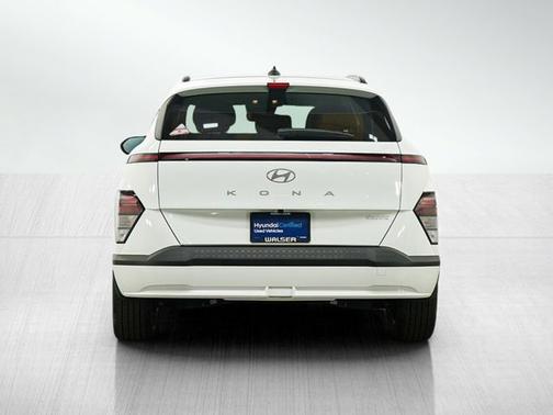 Atlas White 2024 Hyundai KONA EV SEL