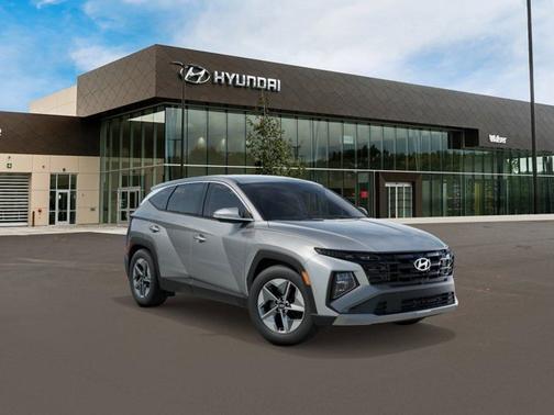 Shimmering Silver 2026 Hyundai TUCSON Hybrid SEL