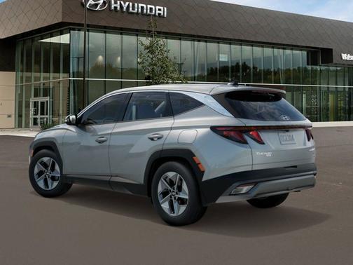 Shimmering Silver 2026 Hyundai TUCSON Hybrid SEL