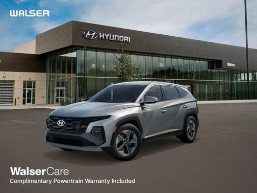 Shimmering Silver 2026 Hyundai TUCSON Hybrid SEL