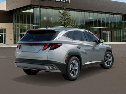Shimmering Silver 2026 Hyundai TUCSON Hybrid SEL