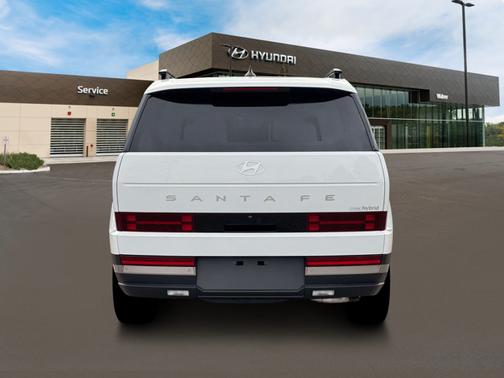 Serenity White 2026 Hyundai SANTA FE HEV Limited 6P