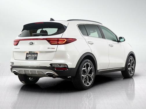 Snow White Pearl 2021 Kia Sportage SX Turbo
