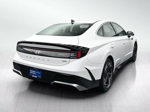 Serenity White 2026 Hyundai SONATA SEL Sport