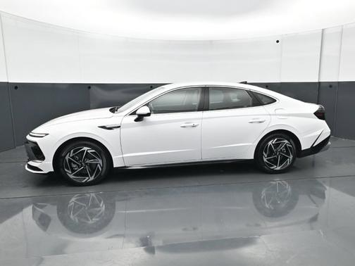 Serenity White 2026 Hyundai SONATA SEL Sport