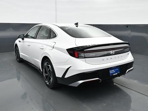 Serenity White 2026 Hyundai SONATA SEL Sport