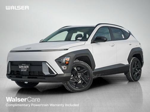 Atlas White 2026 Hyundai KONA SEL Sport
