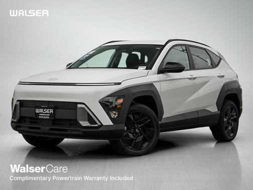 Atlas White 2026 Hyundai KONA SEL Sport