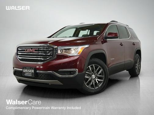 Red 2017 GMC Acadia SLT-1
