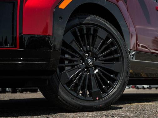 Ultimate Red 2026 Hyundai SANTA FE HEV Calligraphy