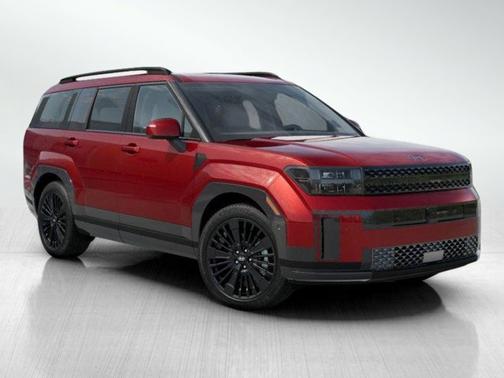 Ultimate Red 2026 Hyundai SANTA FE HEV Calligraphy