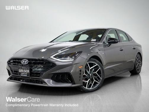Gray 2022 Hyundai SONATA N Line