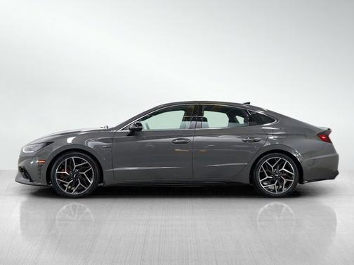 Gray 2022 Hyundai SONATA N Line