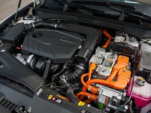 Serenity White 2026 Hyundai SONATA Hybrid Limited