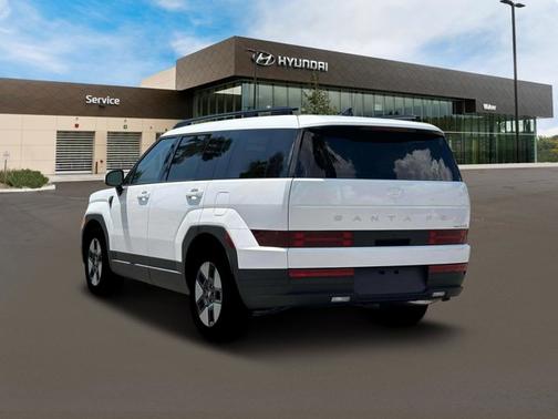 Serenity White 2026 Hyundai SANTA FE HEV SEL