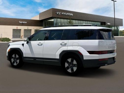 Serenity White 2026 Hyundai SANTA FE HEV SEL