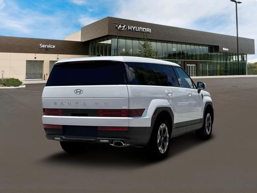 Serenity White 2026 Hyundai SANTA FE SE