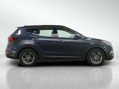 Blue 2018 Hyundai Santa Fe Sport 2.4L