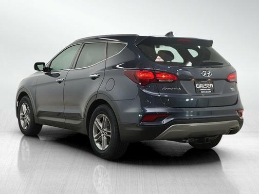 Blue 2018 Hyundai Santa Fe Sport 2.4L