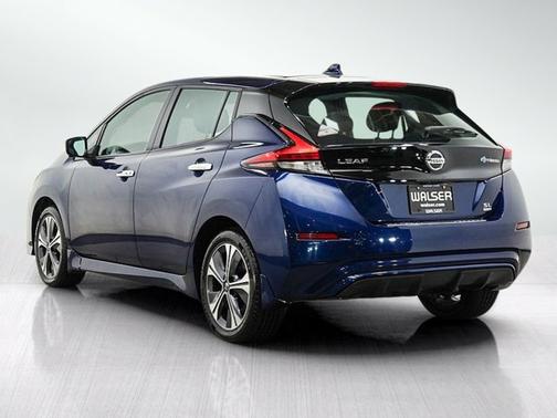 Deep Blue Pearl 2020 Nissan Leaf SL PLUS