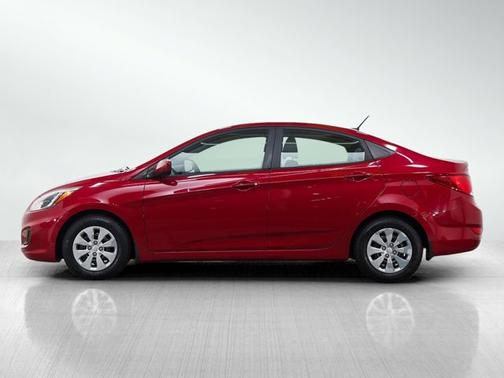 Red 2015 Hyundai Accent GLS